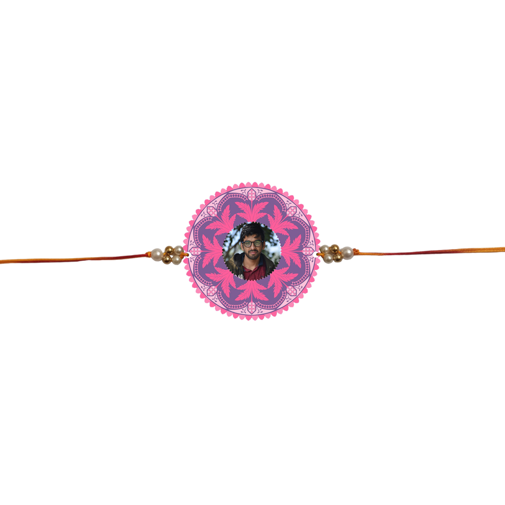 Photo Rakhi ( Customized / Personalized ) Pretty Printed Rakhi