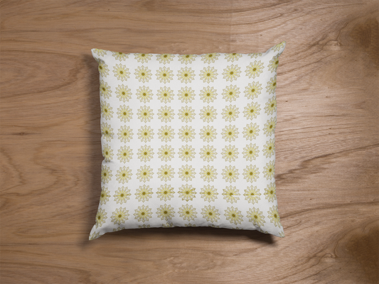 Printed Ethnic Cushion Cover with Filler Included ( 12 inch x 12 inch )