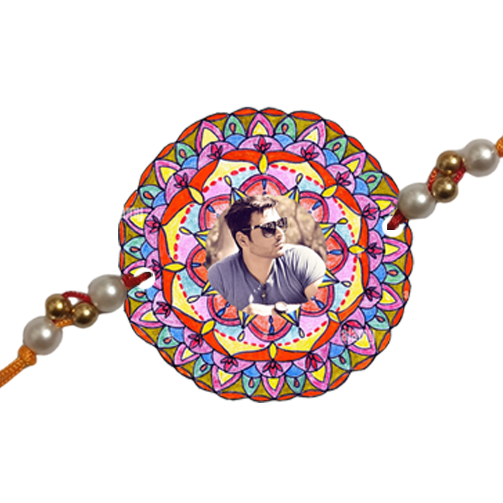 Photo Rakhi ( Customized / Personalized / Beautiful Rakshabandhan Festival / Photo Rakhi