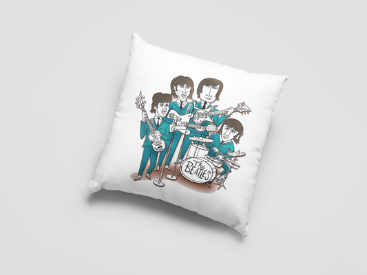 Beatles Printed Cushion