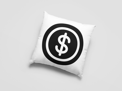 Dollar Printed Cushion