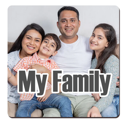 Personalized Fridge Magnet : Add Your Own Photo ( Size 7 cm )