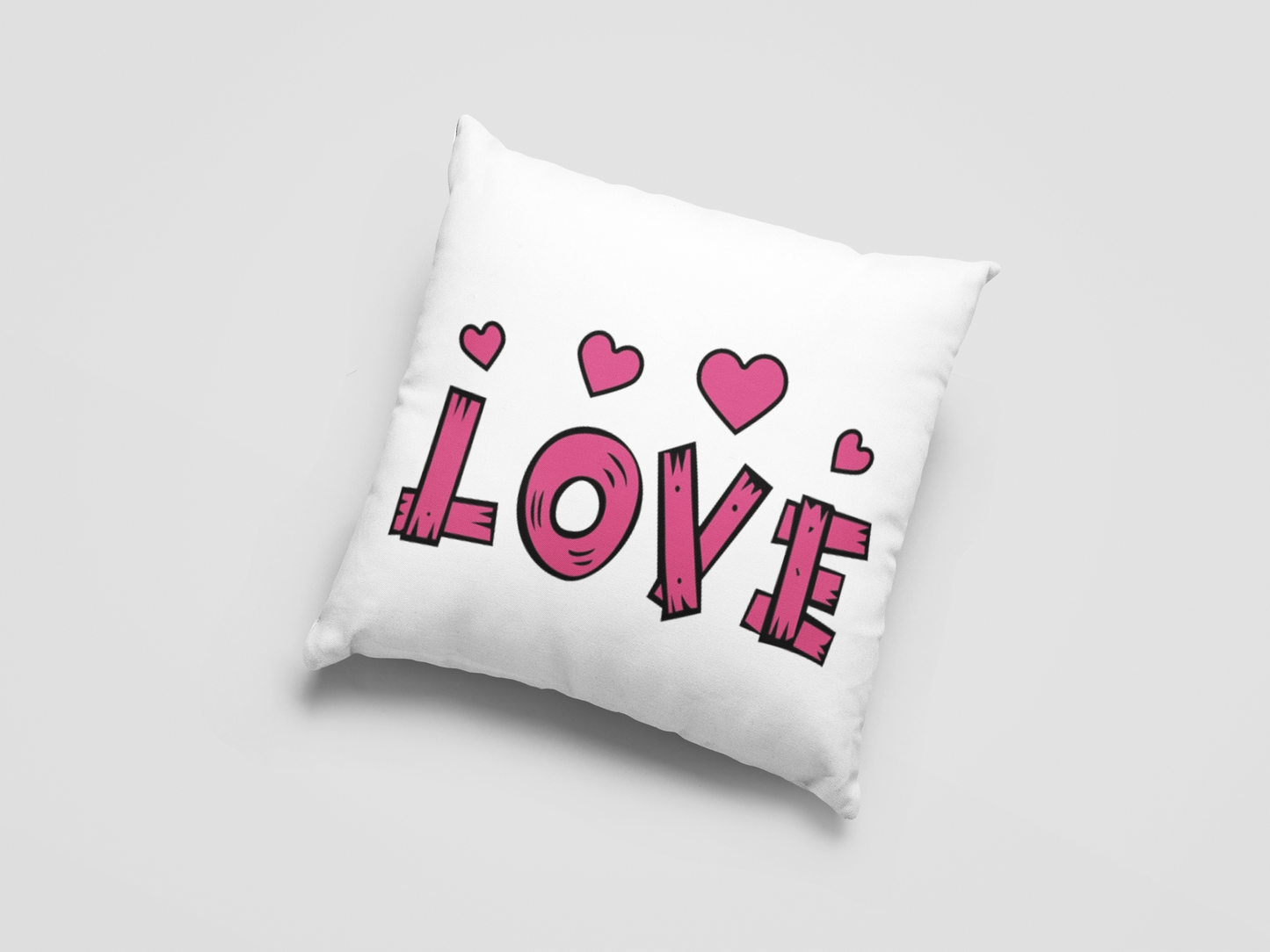 Love Printed Cushion