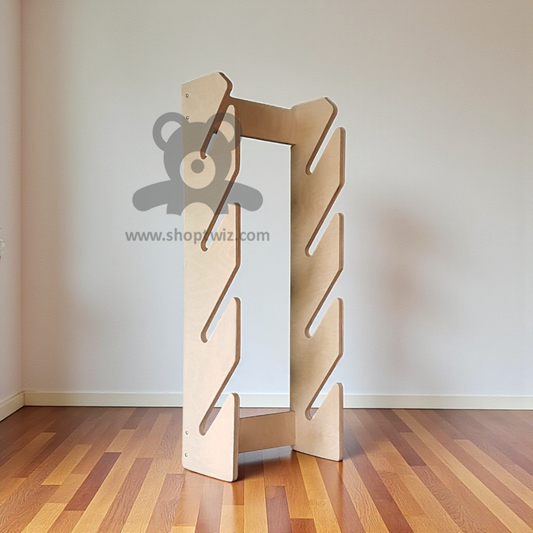 ShopTwiz Wooden Skateboard Holder