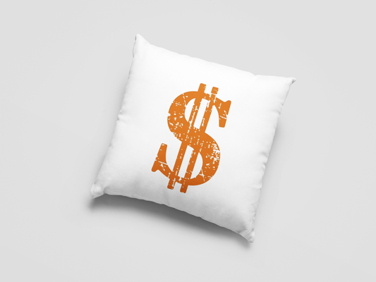 Dollar Printed Cushion