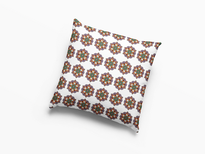 Ethnic Cushion Comfortable Cove Cushion Cover (12 x 12 cm) (Filler Included)