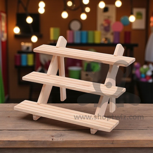 ShopTwiz Wooden Stand for Kitchen and Pot Stand