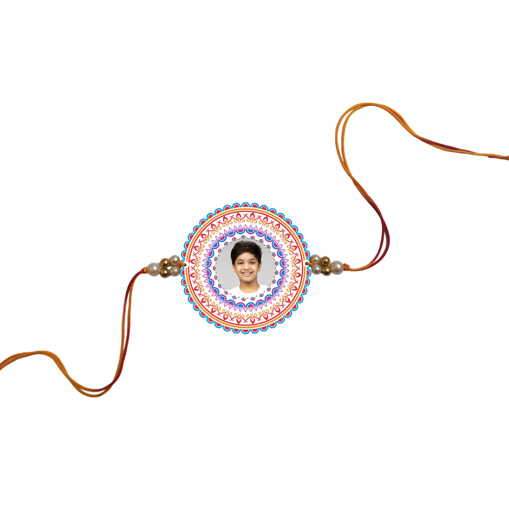 Photo Rakhi ( Customized / Personalized / My Lovely Sister / Photo Rakhi