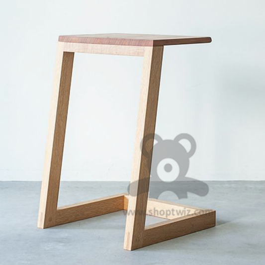 ShopTwiz Wooden Dinner and Study Stand for Sofa
