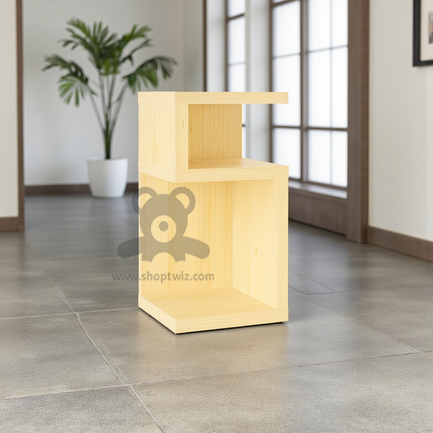 ShopTwiz Wooden Rectangle Stand for House