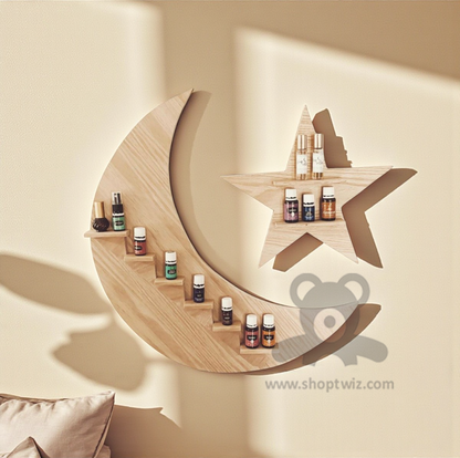 ShopTwiz Wooden 3-Box Stand for Decoration