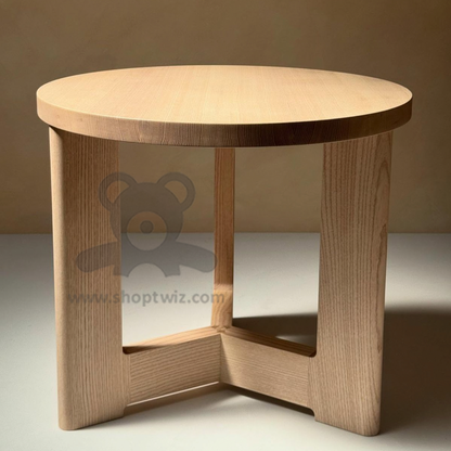 ShopTwiz Wooden Study Table and Stand for Books