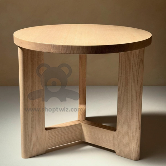 ShopTwiz Wooden Study Table and Stand for Books