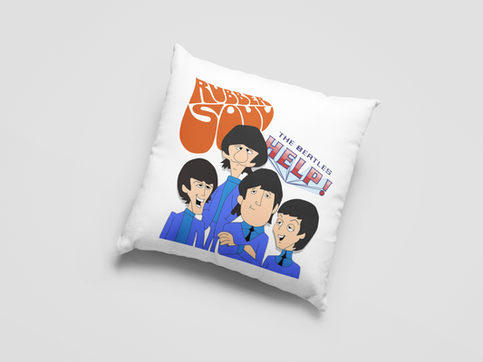 Beatles Printed Cushion