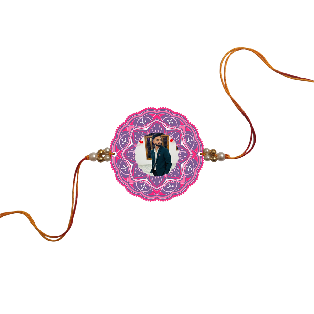 Photo Rakhi ( Customized / Personalized ) Fabulous Printed Rakhi