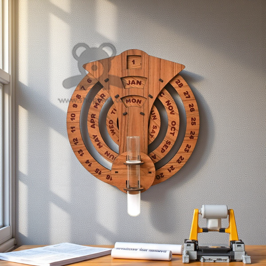 ShopTwiz Customized 2025-2026 Wall Hanging Calendar – Personalized Logo & Name Corporate Gift