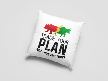 Trade Your Plan Printed Cushion