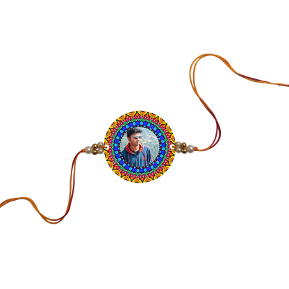 Photo Rakhi ( Customized / Personalized / Happy Rakhi Festival / Photo Rakhi