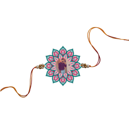 Photo Rakhi ( Customized / Personalized /  Happy Rakshabandhan / Photo Rakhi