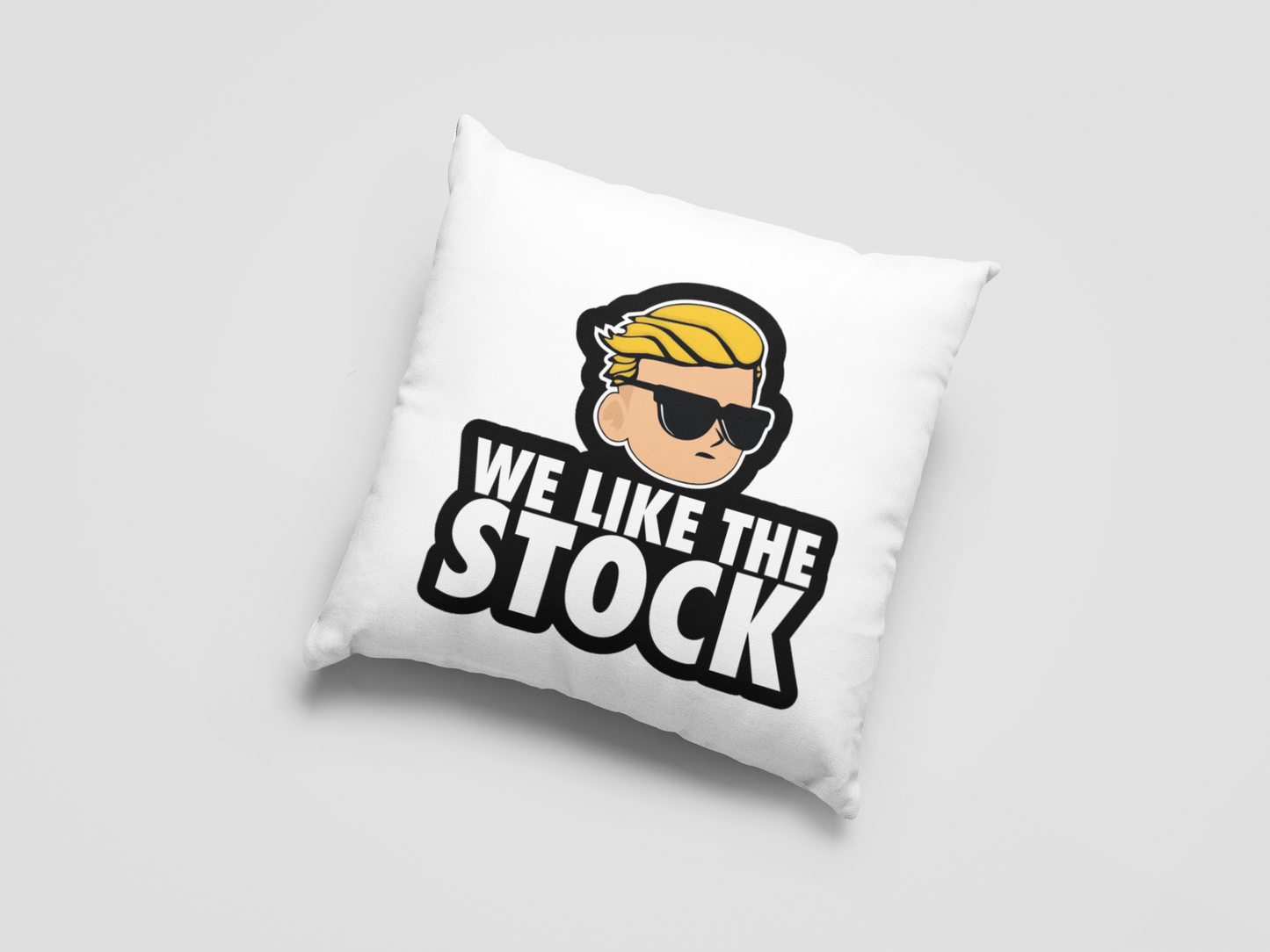 We Like The Stock Printed Cushion