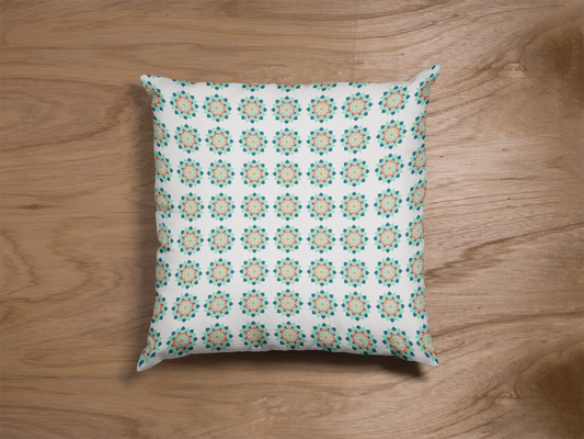 Ethnic Cushion Relax Cove Cushion Cover (12 x 12 cm) (Filler Included)