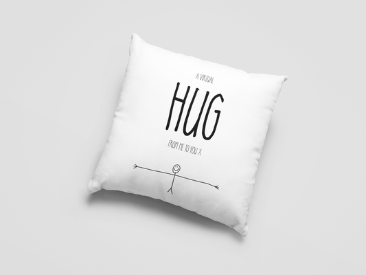 Hug  Printed Cushion