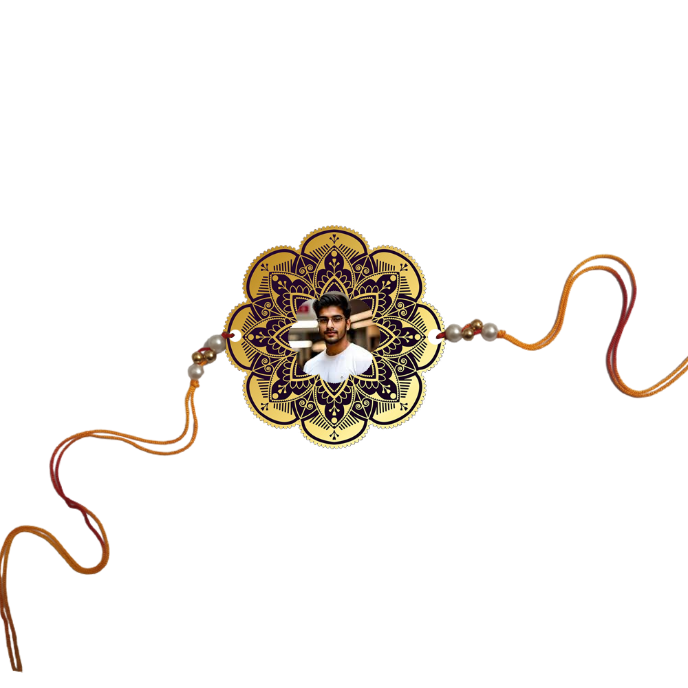 Photo Rakhi ( Customized / Personalized ) Printed Rakhi