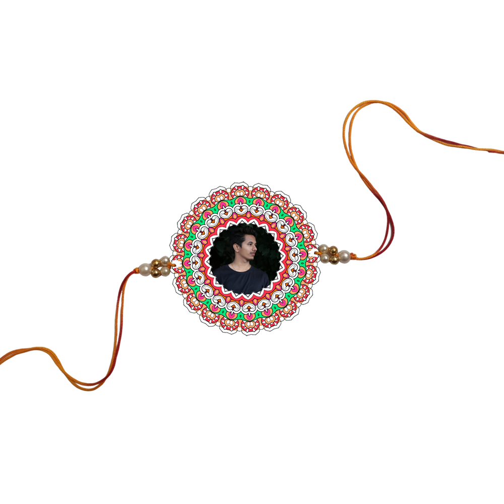 Photo Rakhi ( Customized / Personalized / My Happy Best Sister /Rakhi Festival / Photo Rakhi