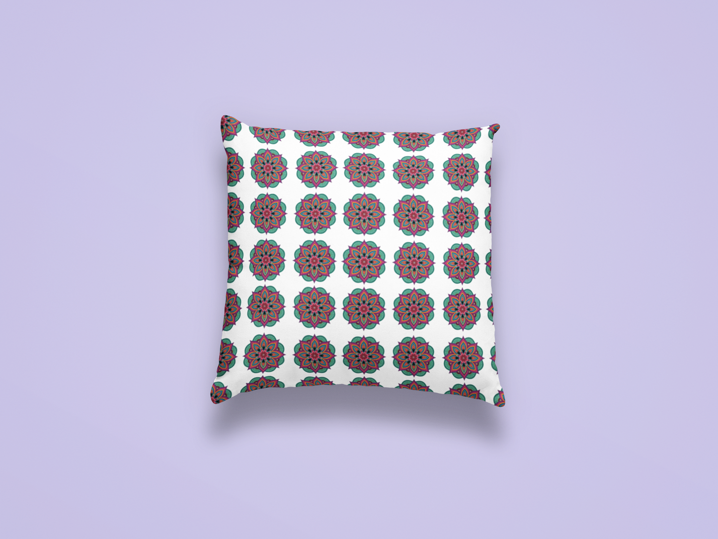 Ethnic Cushion Homely Cove Cushion Cover (12 x 12 cm) (Filler Included)