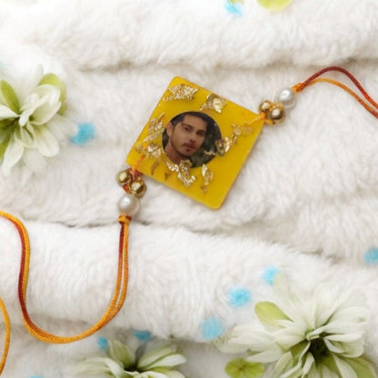 Customized Resin Photo Rakhi