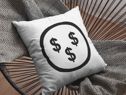 Dollar Printed Cushion