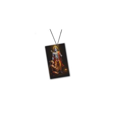 ShopTwiz Ram Ji Sacred Nameplate Car Hanging Decorative