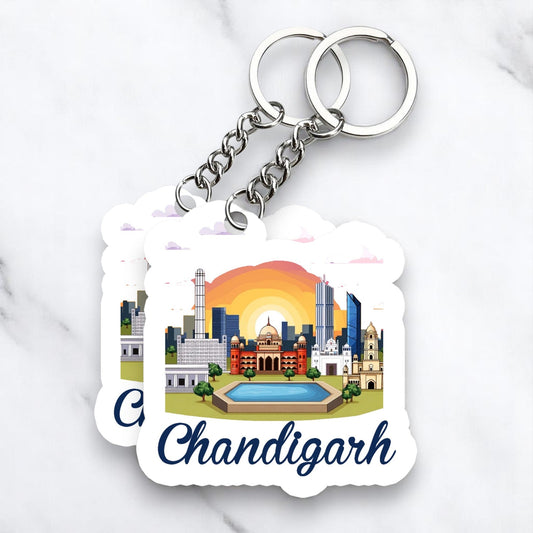 Chandigarh Key chain ( Set of 2 )