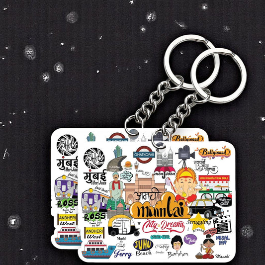 Mumbai Key chain ( Set of 2 )