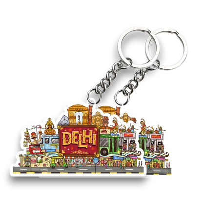 Delhi Key chain ( Set of 2 )