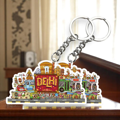 Delhi Key chain ( Set of 2 )