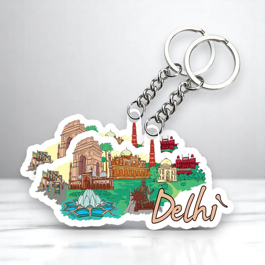 Delhi Key chain ( Set of 2 )