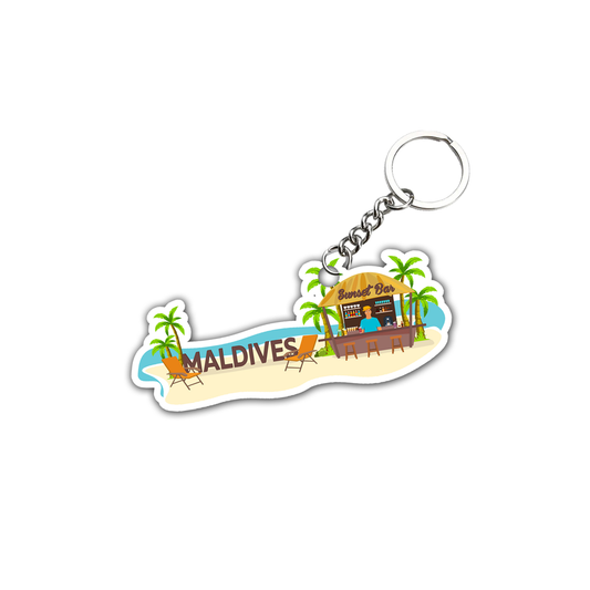 Maldives  Key chain ( Set of 2 )