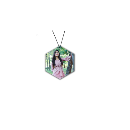 ShopTwiz Hexagon Sacred Geometry Car Hanging Decorative