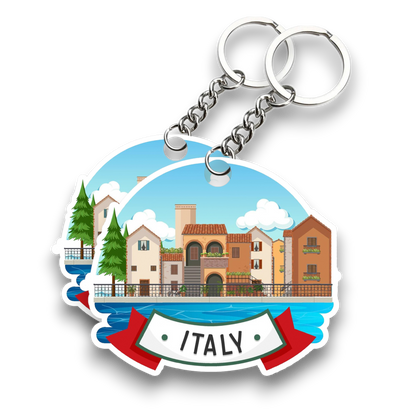 Italy Key chain ( Set of 2 )