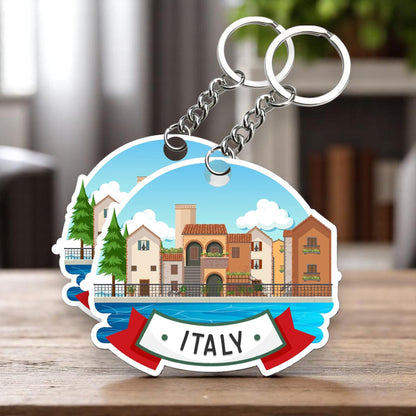 Italy Key chain ( Set of 2 )