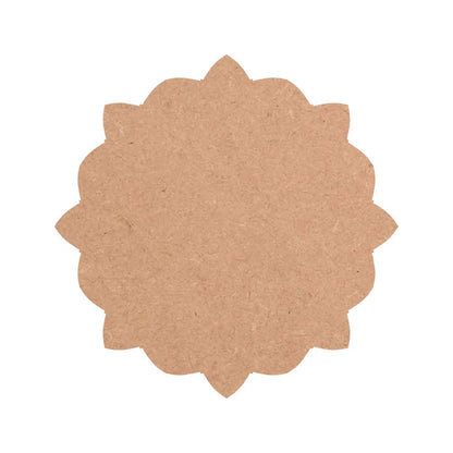 Flower Shape MDF Base