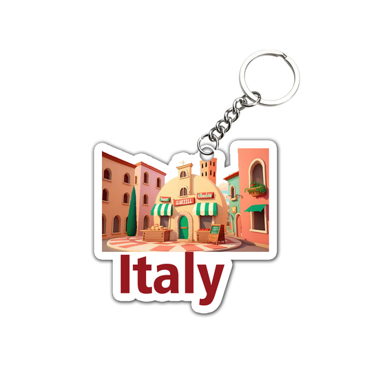 Best city Italy Key chain ( Set of 2 )
