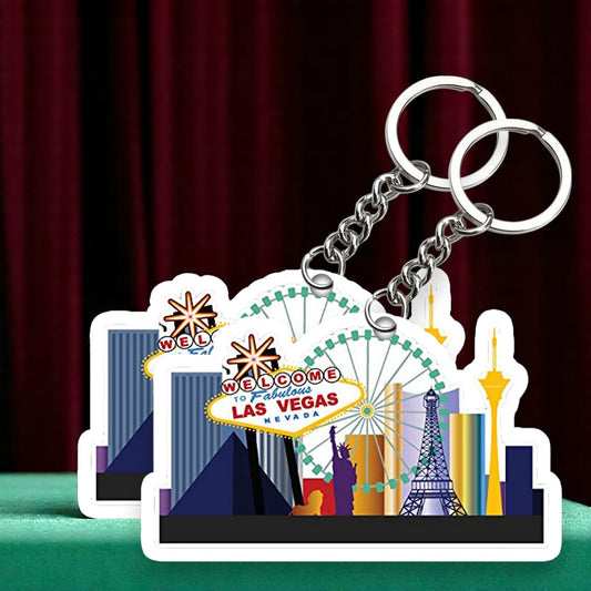 Las Vegas Key chain ( Set of 2 )