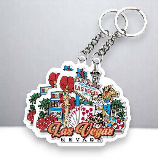 Las Vegas Key chain ( Set of 2 )
