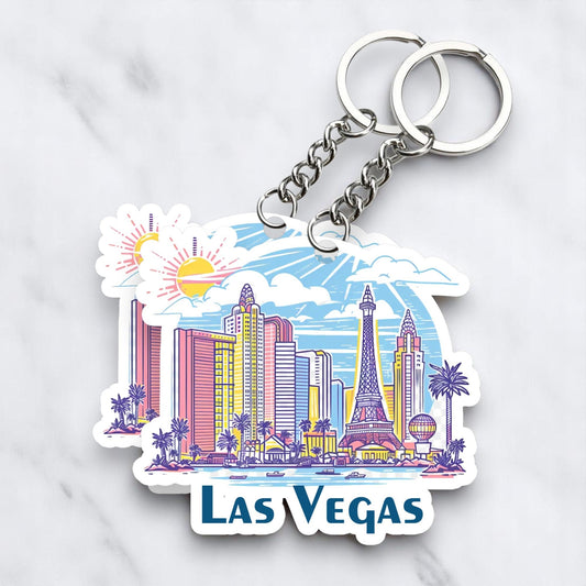 Las Vegas Key chain ( Set of 2 )