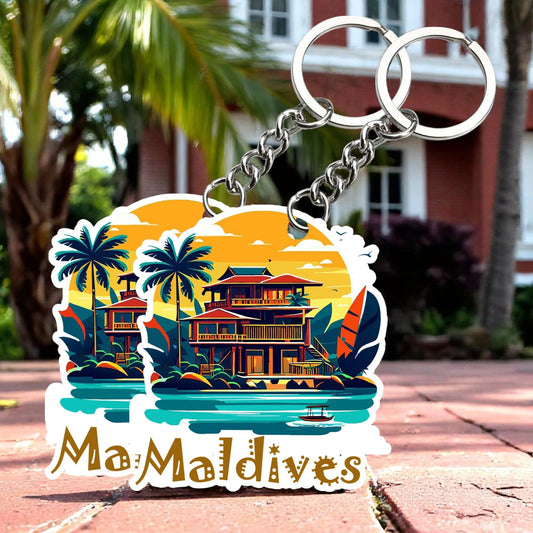 Best Maldives   Key chain ( Set of 2 )