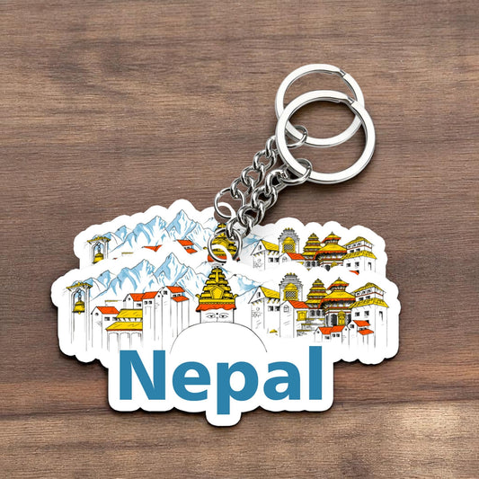 Best City Nepal Key chain ( Set of 2 )