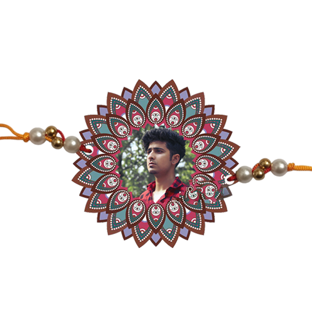 Photo Rakhi ( Customized / Personalized / My Sweet Bro /Rakhi Festival / Photo Rakhi