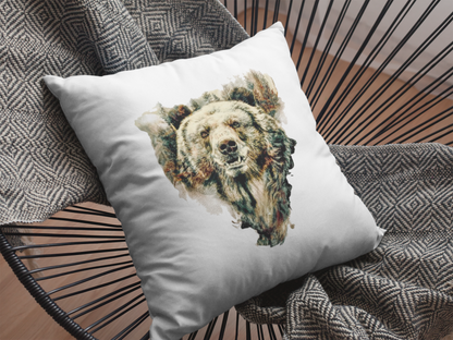 Bear  Printed Cushion